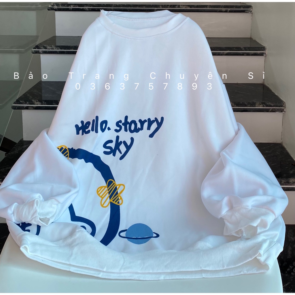 Áo Sweater - Áo Nỉ Ngoại Hình Gấu Ulzzang Phong Cách Hàn Quốc Nam Nữ