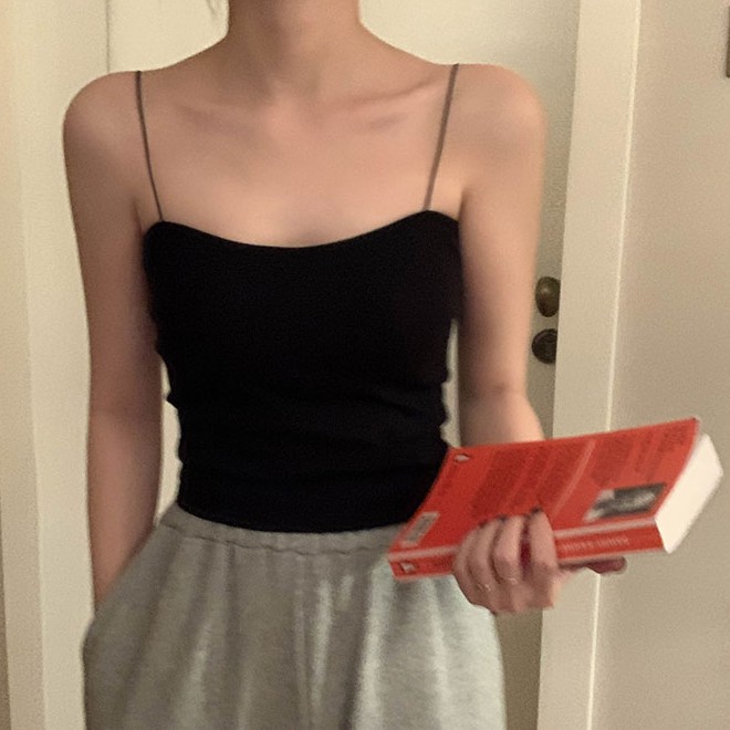 Áo Dây Mỏng Có Mút Đệm Ngực Thời Trang Quyến Rũ 41142