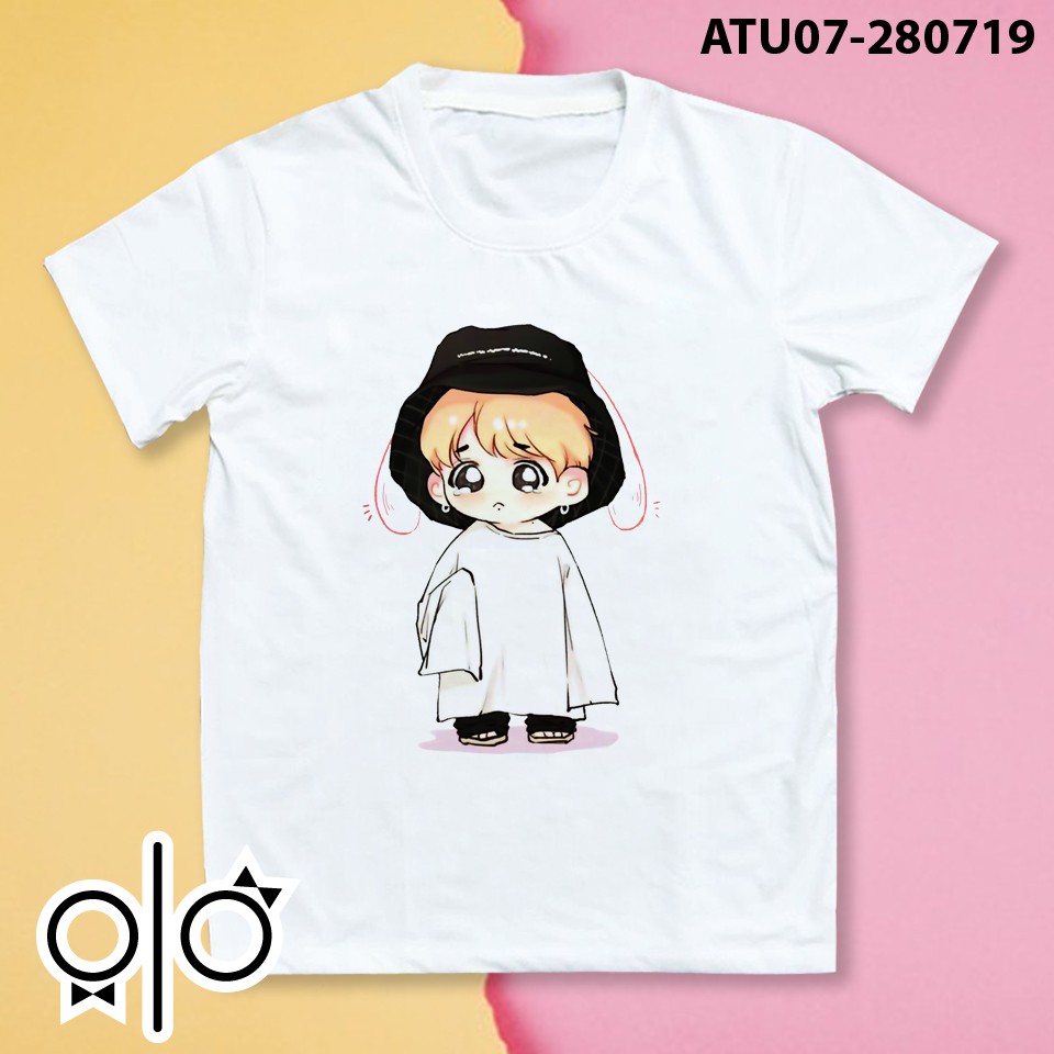 Áo thun chibi KOOKIE BTS