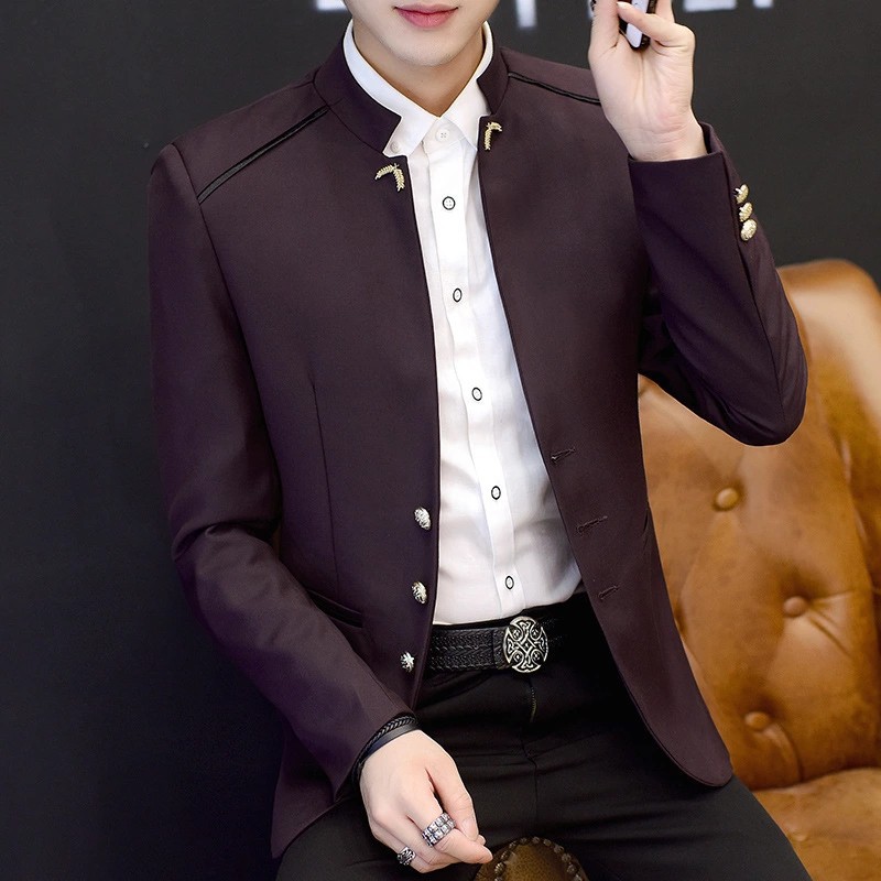 Áo khoác Blazer mỏng bằng cotton thời trang cho nam