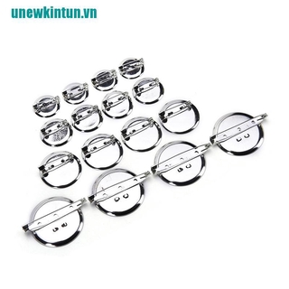 Bộ 10 Ghim Cài Áo Mạ Bạc