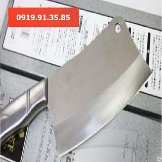 Dao Chặt Xám Thép Không Gỉ