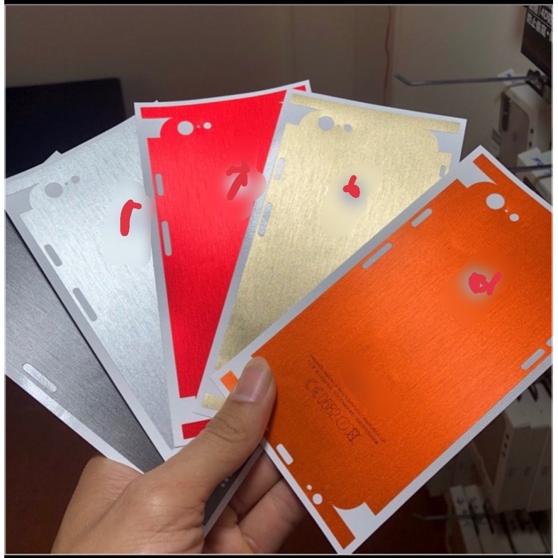 Skin dán full viền nhôm xước cho lph0ne