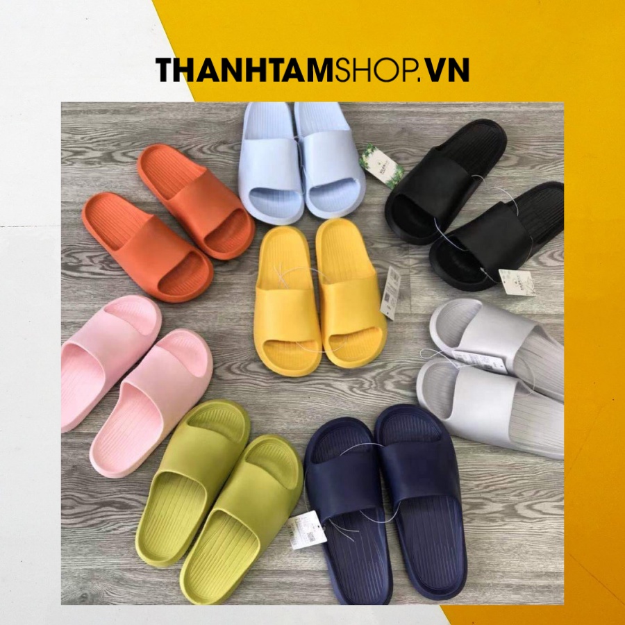 Dép Quai Ngang Đi Trong Nhà - Khách Sạn - Eva Đế Chống Trượt 191221D02 Unisex Nam Nữ