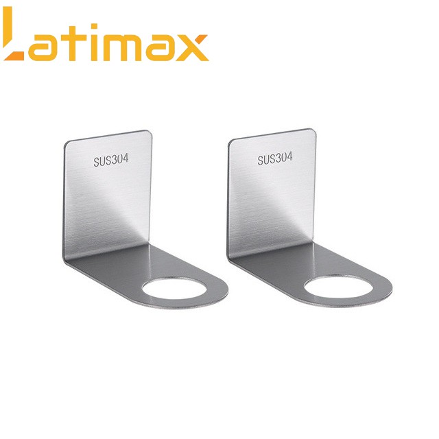 [Mã BMBAU50 giảm 7% đơn 99K] Giá Treo Cổ Chai Nước Rửa Tay, Chai Dầu Gội Sữa Tắm Latimax Inox 304 dán tường siêu chắc