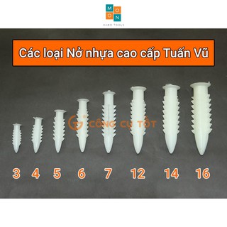 Gói 100c tắc kê nở nhựa loại dày