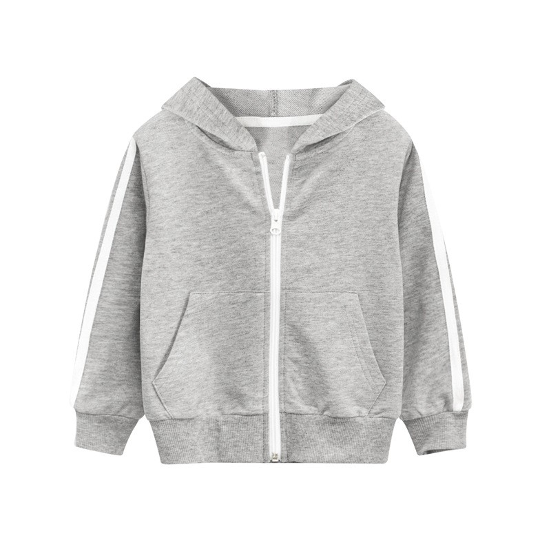 Áo khoác Hoodie cho bé 27KIDS áo da cá phong cách thể thao chất cotton hàng xuất Âu Mỹ