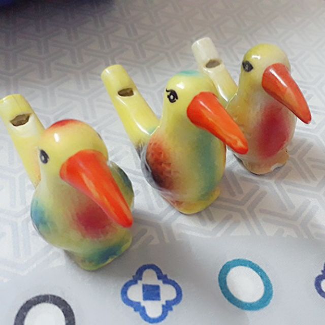Chim sáo gốm sứ mini