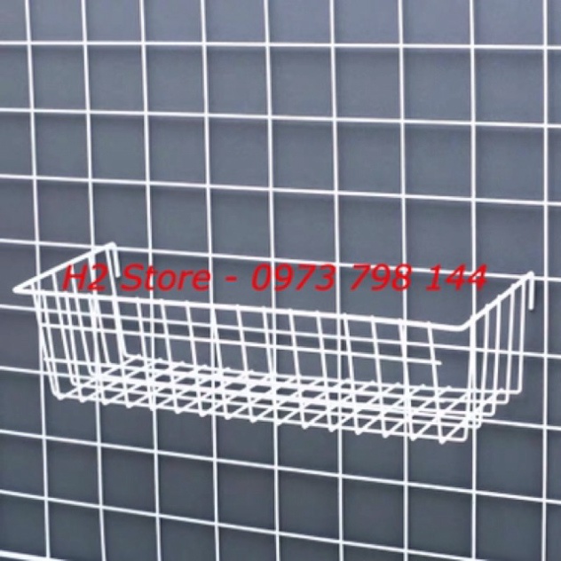 Giỏ (rổ) lưới thép treo đồ size to, decor, chụp ảnh sản phẩm siêu hot