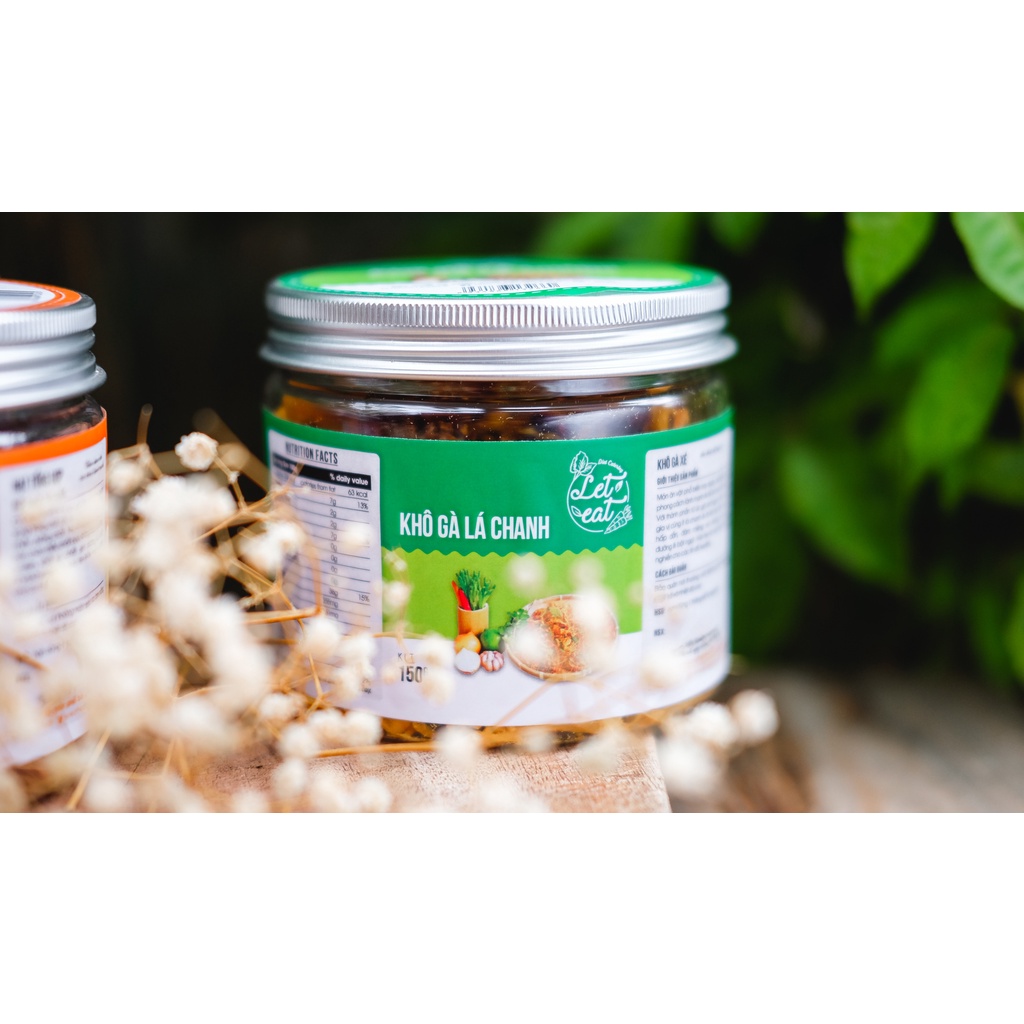 ⚡COMBO 2 TÚI ⚡KHÔ GÀ LÁ CHANH ĂN KIÊNG EAT CLEAN/ KETO /LOW CARB 300GR