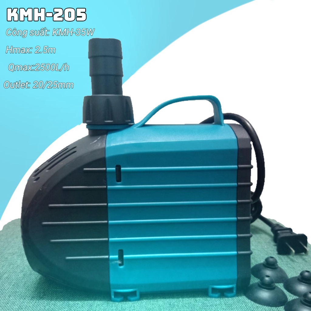 Máy bơm chìm mini, 15W 1000L/H AC220-240V/50Hz siêu êm