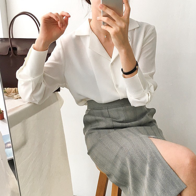 [ORDER] Áo sơ mi nữ công sở Thư Ký Kim style Hàn Quốc (ORDER) Kèm ảnh thật