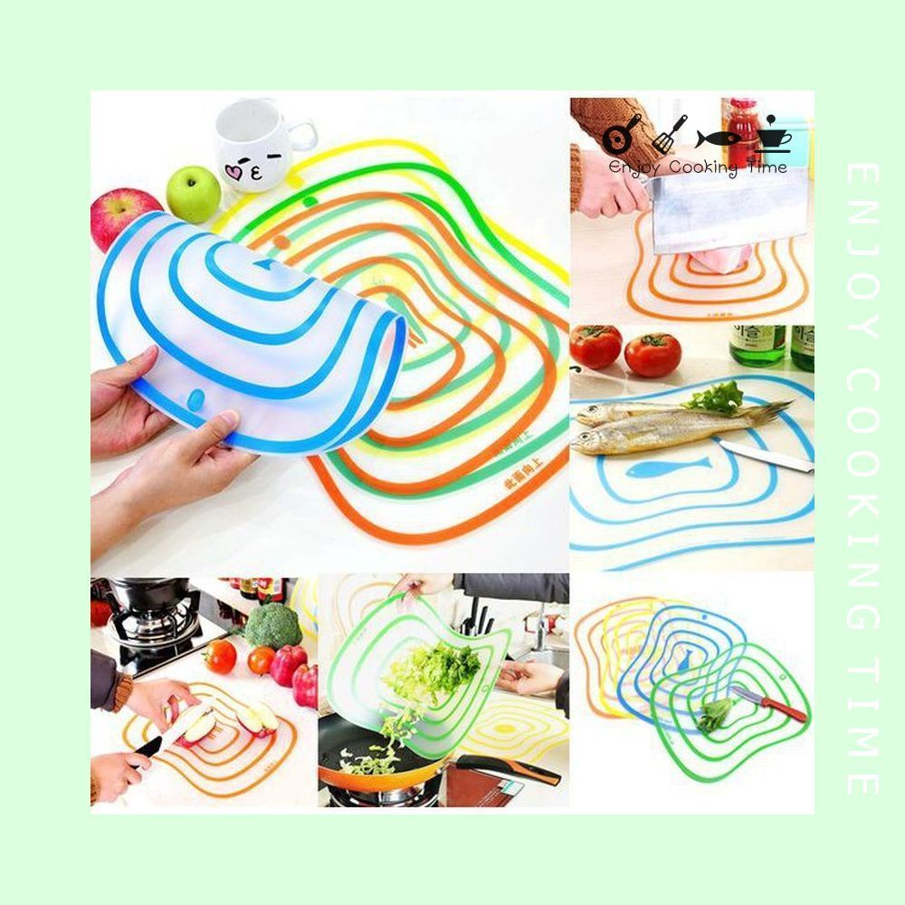 Thớt nhựa dẻo chống khuẩn size lớn cakeshop hcm