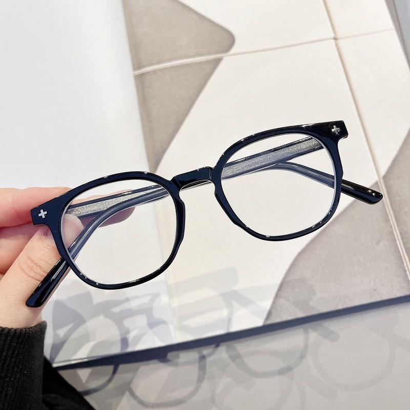 Mắt Kính Gọng Tròn Chống Ánh Sáng Xanh Thời Trang Unisex