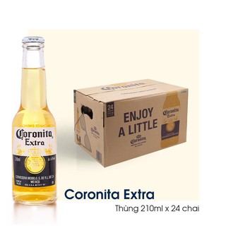 Bia Coronia Extra 24 chai 210ml nhập khẩu Mexico | Chính Hãng