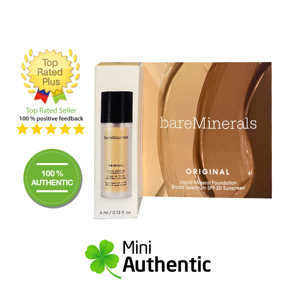 [Quà Tặng Sephora]- Kem nền BareMinerals Original SPF20 Neutral Ivory 06 - 4ml