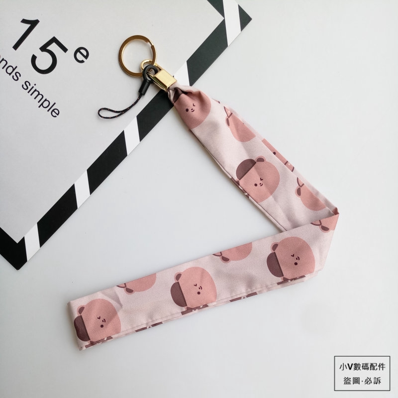 Dây Đeo Điện Thoại Hình Gấu Teddy Đáng Yêu