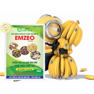 Chế phẩm EMZEO làm dịch chuối trứng gà sữa đậu nành tưới cho hoa lan, hoa hồng và rau quả