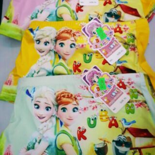 Quần chíp đùi cho bé hình Elsa