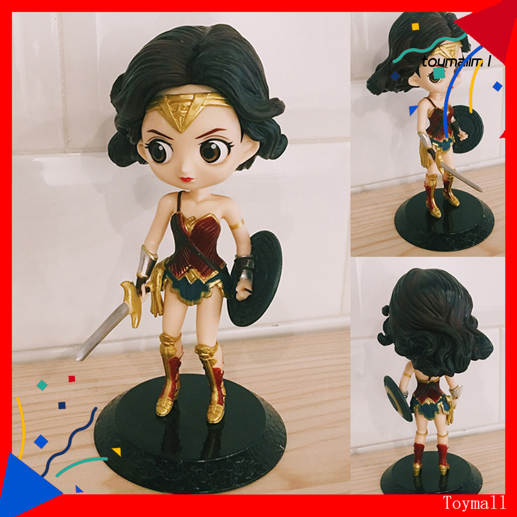 Mô Hình Đồ Chơi Wonder Woman Dễ Thương Dùng Để Trang Trí Nội Thất Ô Tô