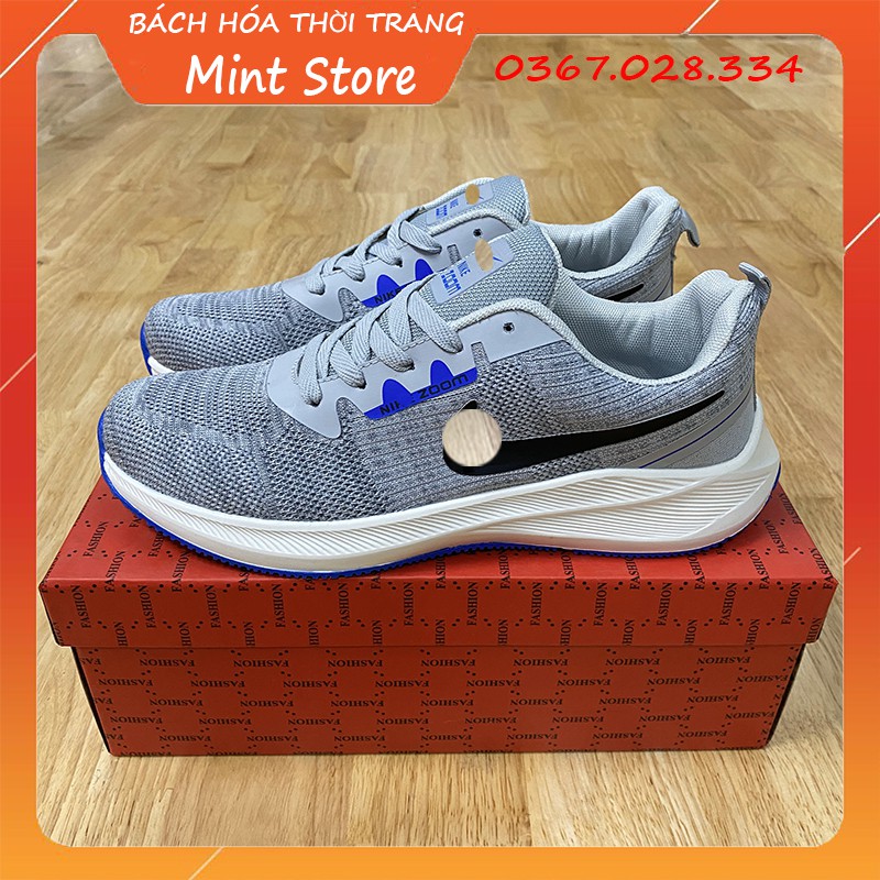 GIÀY NAM NK ZOOM KIỂU DÁNG THỂ THAO ĐẾ NHẸ ÊM THÍCH HỢP CHẠY BỘ, TẬP GYM, ĐI LÀM G 105