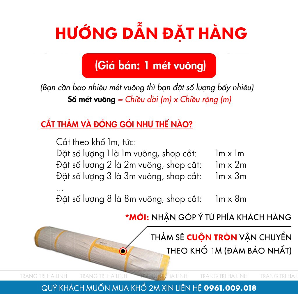 Thảm trải sàn simili vân gỗ loại dày 2mm đẹp giá rẻ - Trang Trí Hà Linh