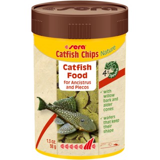 Thức ăn cho cá chuột, cá da trơn Sera Catfish Chips 95gr ( Code: 511)