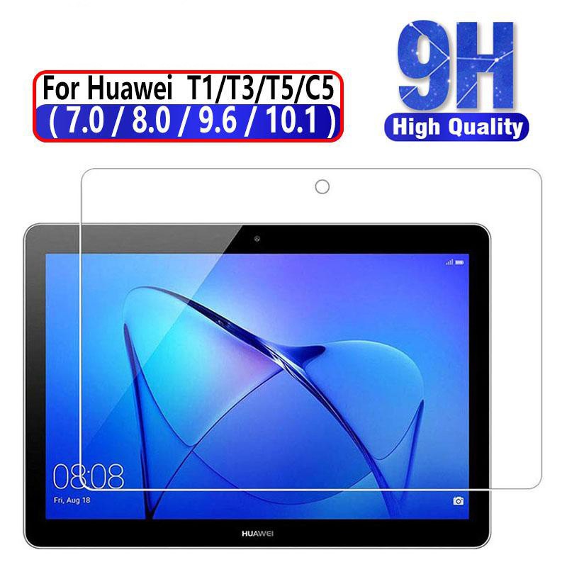 Kính Cường Lực Cho Huawei Mediapad T1 T3 7.0 8.0 9.6 T5 10.1 T8 T10 M2 M3 8.0 8.4 10.1 M5 Lite 10.1 10.8 M6 Matepad Pro 5g 10.4 10.8 Honor Pad 6 X6 Pad 5