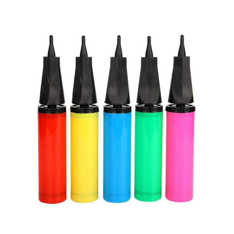 Dụng cụ bơm bóng bay bằng tay màu ngẫu nhiên ống to 28.5cm