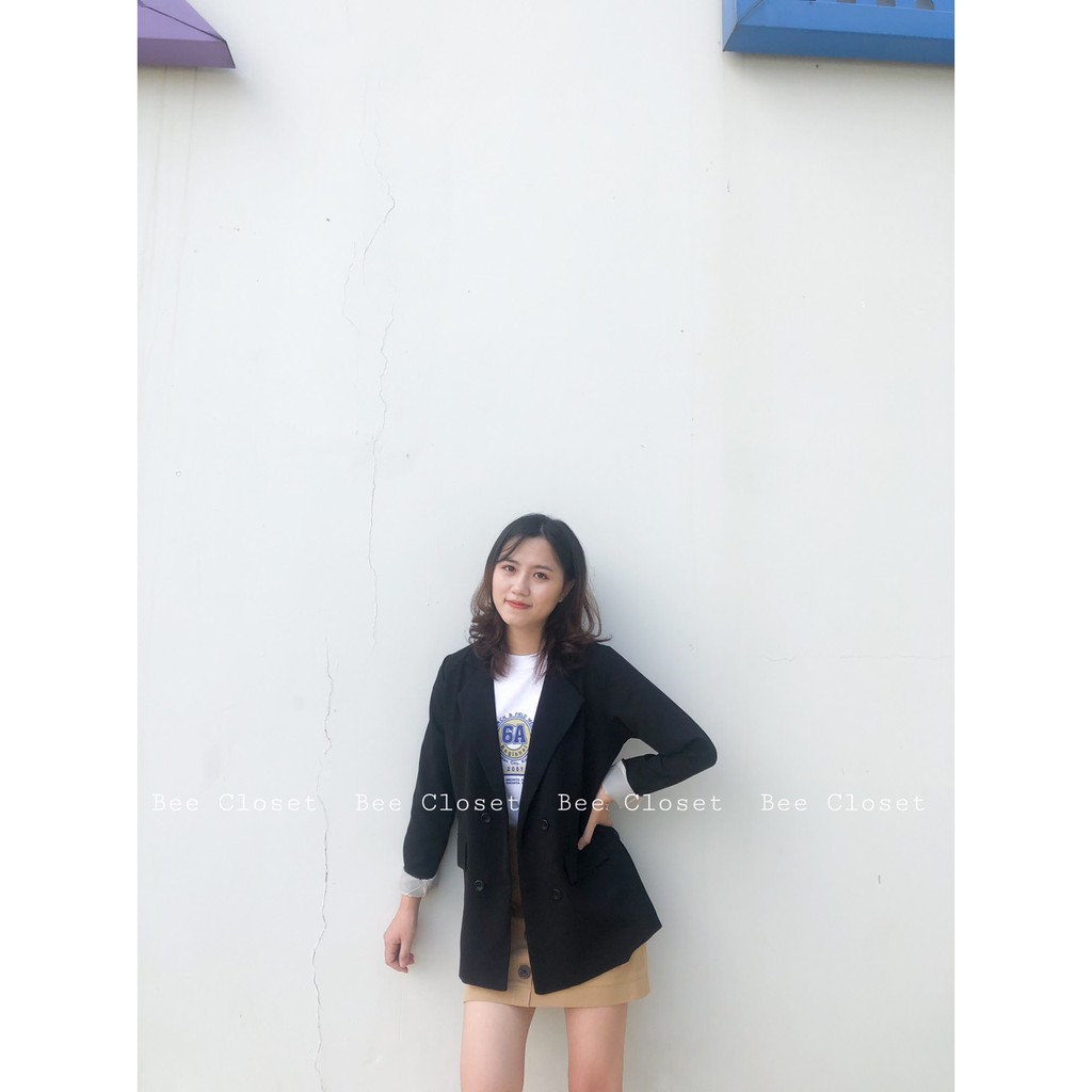 Áo Blazer nữ 2 lớp, áo vest trơn nhiều màu phong cách Hàn Quốc hàng chất lượng ( Ản | BigBuy360 - bigbuy360.vn