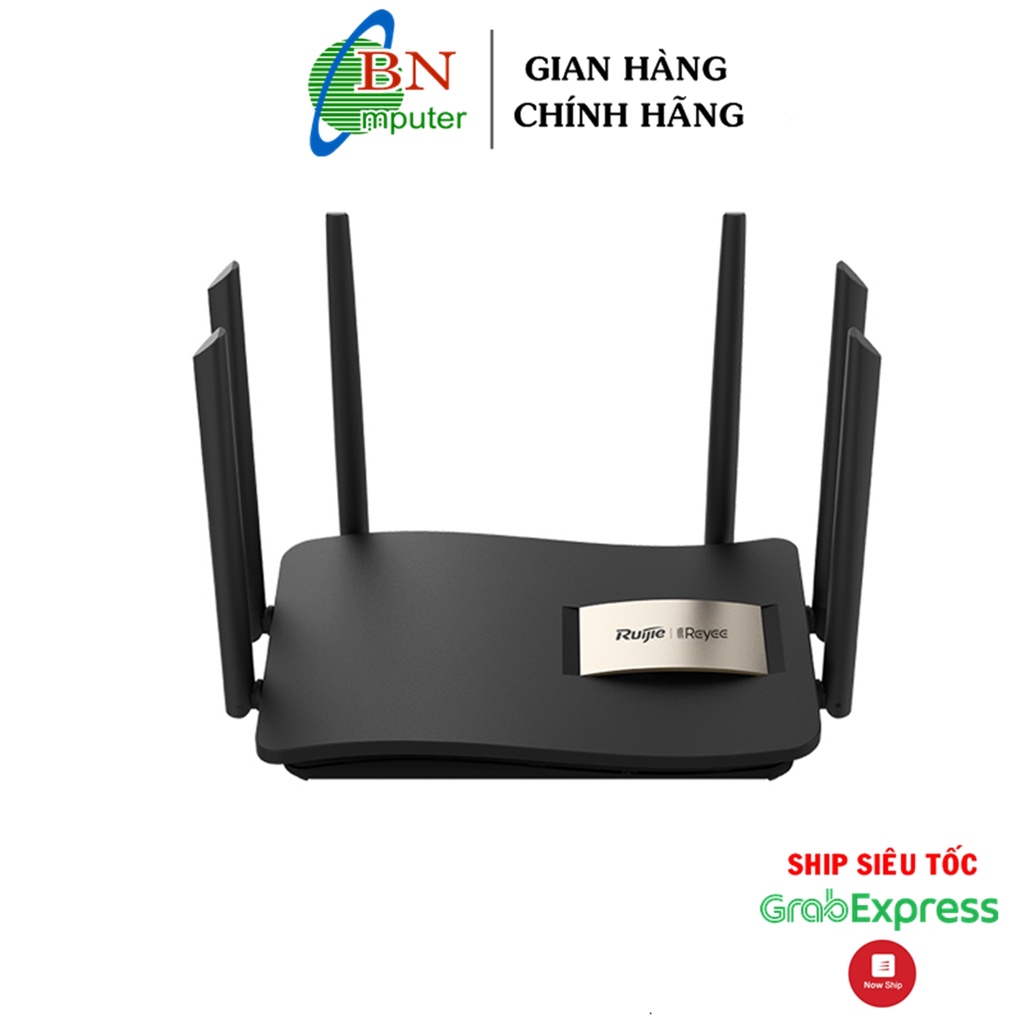 Thiết bị mạng phát wifi Ruijie RG-EW1200G PRO 6 râu siêu khỏe, tốc độ cao, bảo hành 3 năm