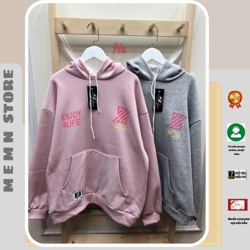 Áo khoác hoodie enjoy life MEMN 874