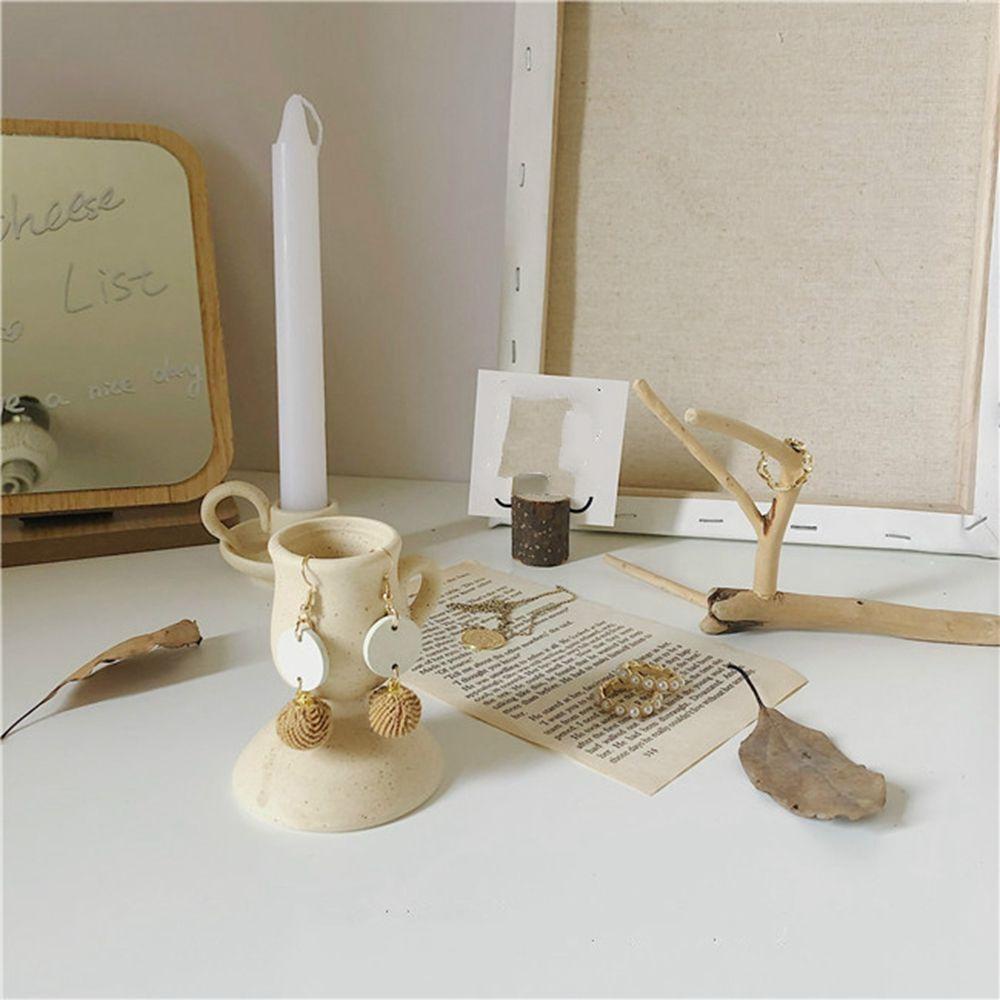 Chân nến chụp ảnh YIYU hình học phong cách Bắc Âu trang trí nhà cửa