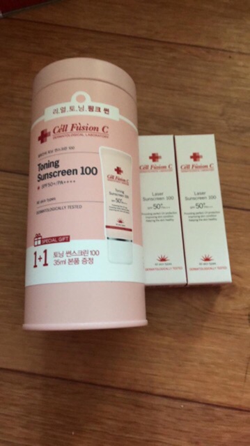 Kem Chống Nắng Cell Fusion C Toning Suncreen 100