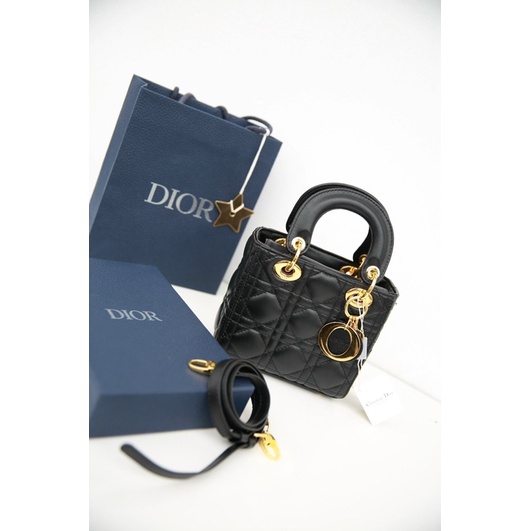 Túi lady diorr size18cm fullbox thoải mái đựng điện thoại