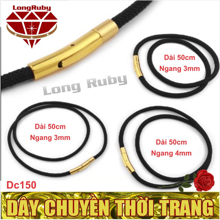 Dây chuyền nam | Dây chuyền dù Thái khóa thông minh xịn sò