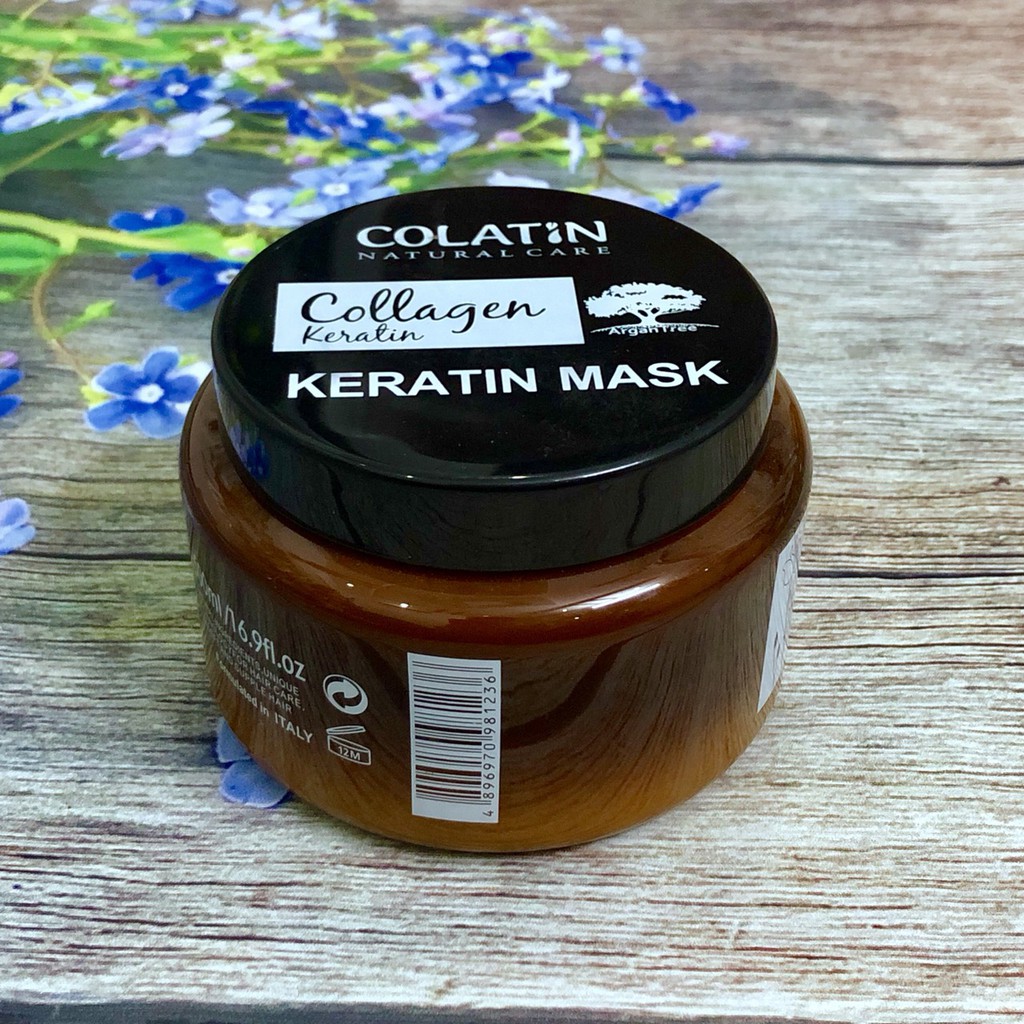 Kem ủ tóc phục hồi chuyên sâu Colatin Keratin hair mask (dạng hũ) 500ml