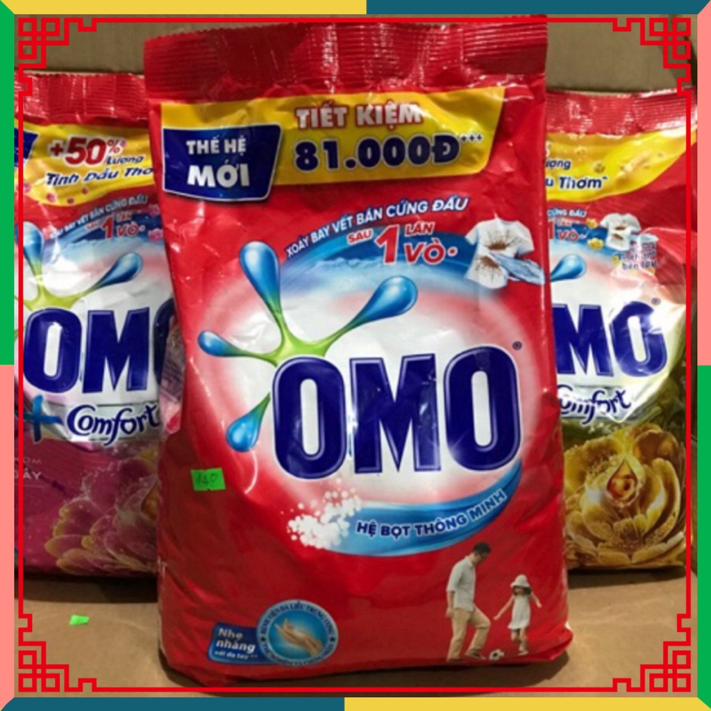 Bột Giặt OMO 4,5kg/ 4kg tinh chất dầu Thơm