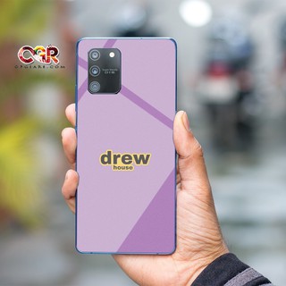 [DREW CUTE] Ốp samsung S10 Lite/ S20 Plus/ Note 10 Lite 2020/ A71/ A51/ S20 kính hoạ tiết DREW CUTE