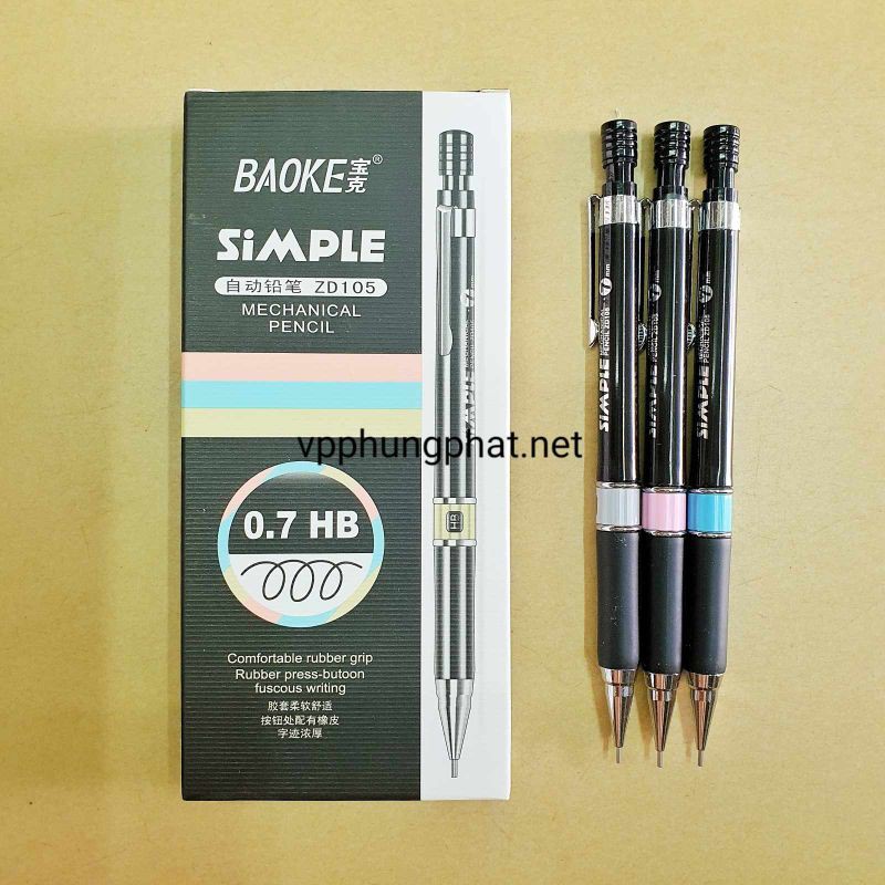 Hộp 12 Bút Chì Bấm 0.7 mm ZD105