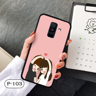 Ốp lưng samsung a6 plus 2018- hoạt hình