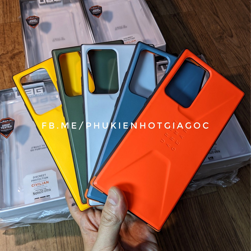 Note 20 Ultra / Galaxy Note 20 - Ốp lưng chống sốc UAG Civilian cho Samsung Galaxy Note 20 Ultra / Galaxy Note 20