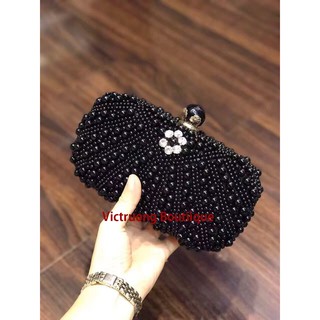 Clutch cầm tay ngọc trai