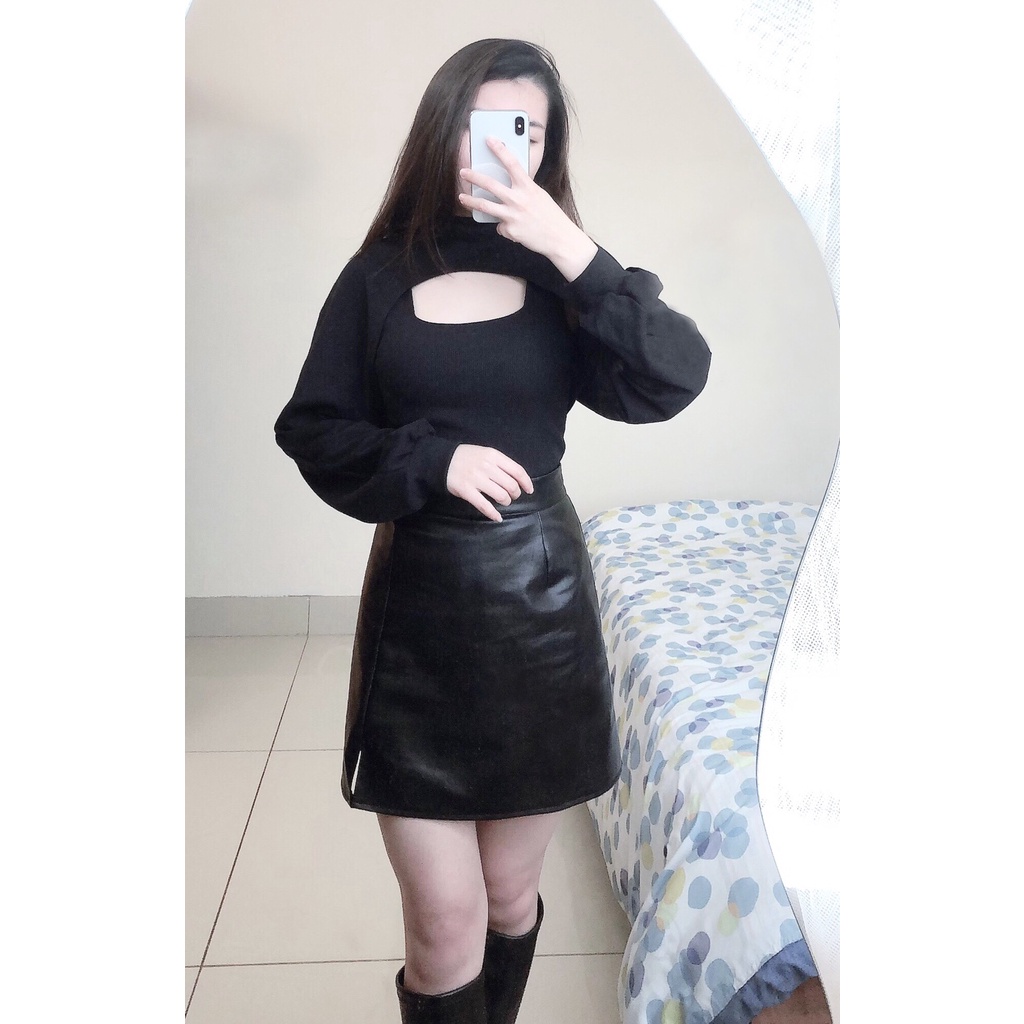 Set áo len cổ lọ, áo khoác ngoài 2 lớp FROM ôm, kèm áo ba lỗ nữ Hot/ Hit- Hàng loại đẹp có size | BigBuy360 - bigbuy360.vn