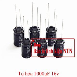 Tụ hóa 1000uF 16v