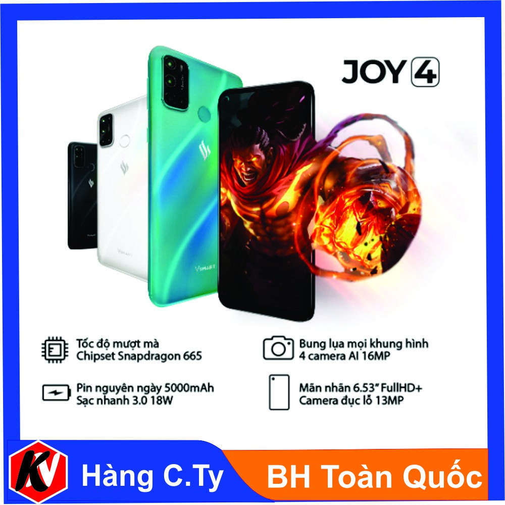 Điện thoại Vsmart Joy 4 (3GB/64GB) - Hàng chính hãng