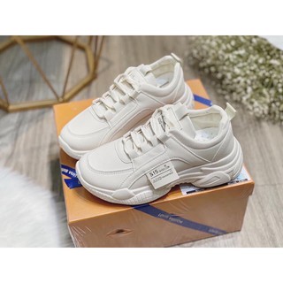 Xả Giầy nữ 👟FreeShip👟 Mã giảm giá[GIAY THE THAO] Giày sneaker nữ mới đế gồ