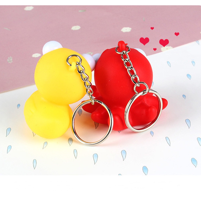 Đồ Chơi Nắn Bóp Đàn Hồi Giảm stress Hình Đôi Mắt Động Vật