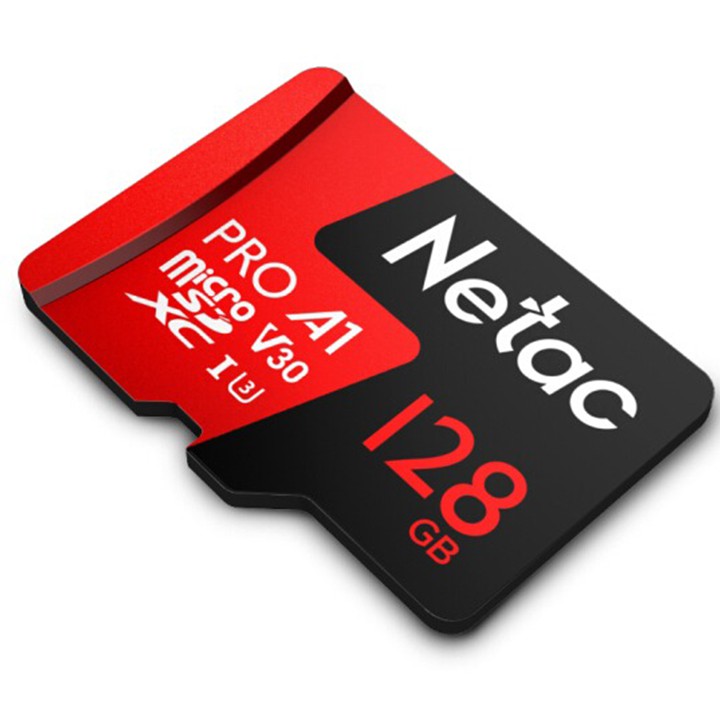 Thẻ nhớ MicroSDHC Netac 128GB tốc độ class 10 chuyên dùng cho Camera Bảo hành 12 tháng