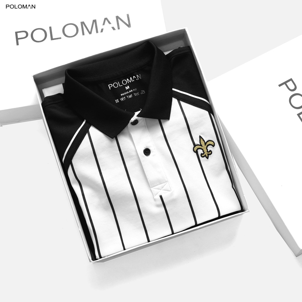 Áo thun Polo nam cổ bẻ CHECKY vải cá sấu Cotton xuất xịn, chuẩn form,sang trọng-lịch lãm P58 - POLOMAN | BigBuy360 - bigbuy360.vn